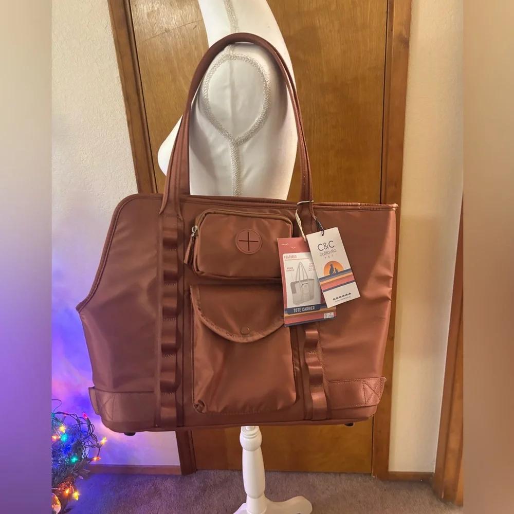 C&C California Soft Pink Small Pet Carrier
